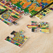 Puzzle Diagramme cosmique de Mandala pour la méditation (Côté)