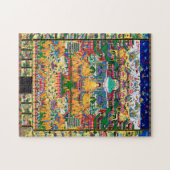 Puzzle Diagramme cosmique de Mandala pour la méditation (Horizontal)