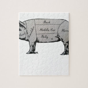Puzzle Diagramme de porc