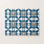 Puzzle Diamant bleu (Horizontal)