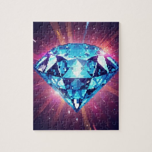 Puzzle Diamant Pixelisé Lumineux (Vertical)
