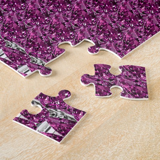 Puzzle Diamant pourpre (Côté)
