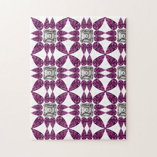 Puzzle Diamant pourpre (Vertical)