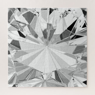 Puzzle Diamant réaliste : 3D Texture Gros plan