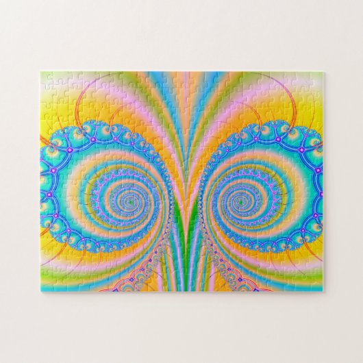 Puzzle Diamants fractal par Shirley Taylor (Horizontal)
