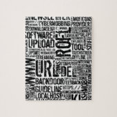 Puzzle Dictionnaire informatique... (Vertical)