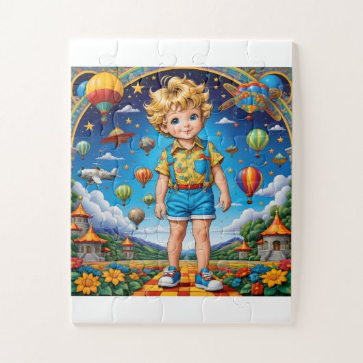 Puzzle Diddle a déjoué mon fils John (Vertical)