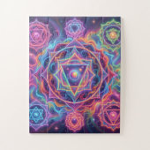 Puzzle Die 7 Chakren´10 (Vertical)