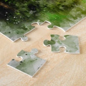 Puzzle Die Brücke im Wald - (Côté)