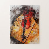 Puzzle Die Violine - (Vertical)