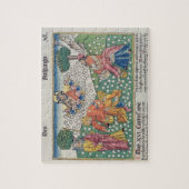 Puzzle Dieu 13-22 de l'exode 16 fournit les cailles et la (Vertical)