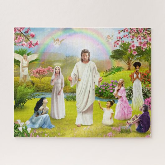 Puzzle Dieu Angel apparition de Jésus Christ Bible Angel  (Horizontal)