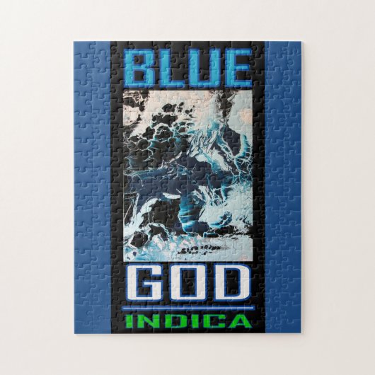 PUZZLE DIEU BLEU INDICA (Vertical)