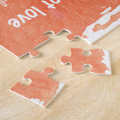 Puzzle Dieu est Amour Aquarelle Peinture Bible Verse (Côté)