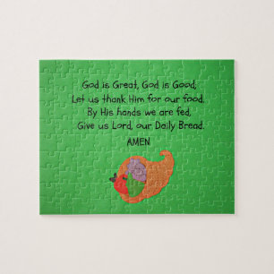 Puzzle Dieu est grand, Dieu est bon…