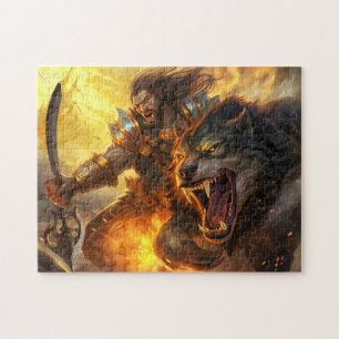 Puzzle Dieu Loki a détaché les Fenris Loups