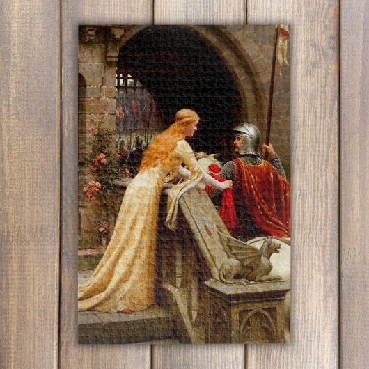 Puzzle Dieu Speed Edmund Leighton Art Médiéval