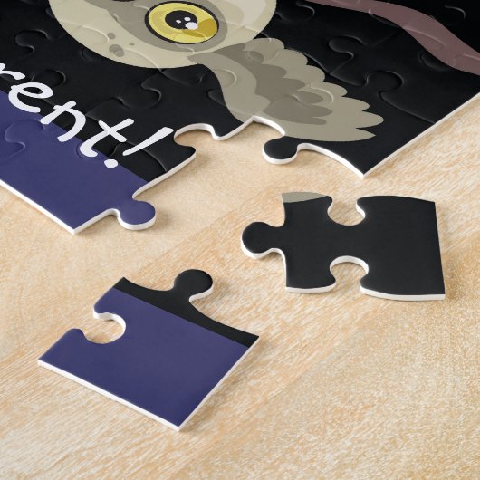 Puzzle Différent ! Hibou à l'envers ! ~puzzle (Côté)