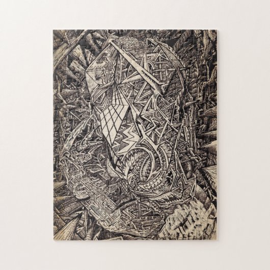 Puzzle Différents (caverne), (Vertical)