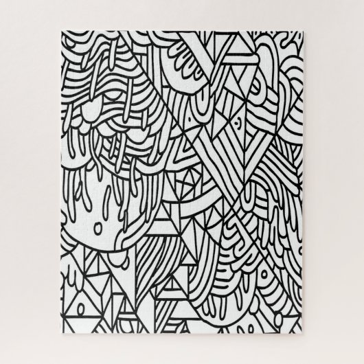 Puzzle Difficile, Adulte Abstrait (Vertical)