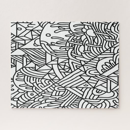 Puzzle Difficile, Adulte Abstrait (Horizontal)