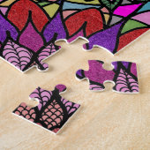 Puzzle difficile d'art de crâne (Côté)
