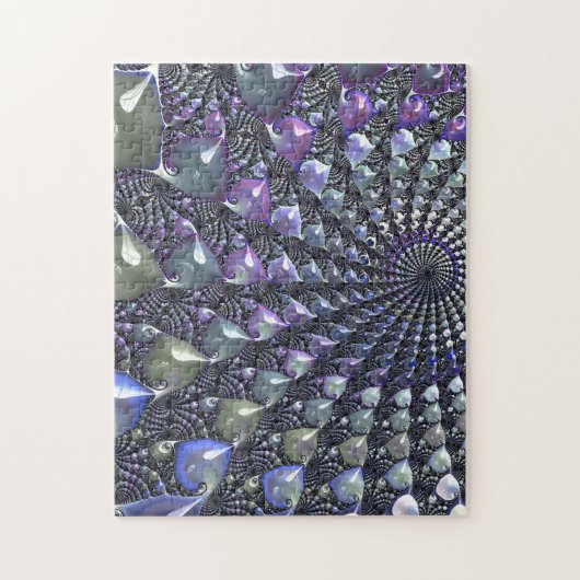 Puzzle difficile de fractale (Vertical)