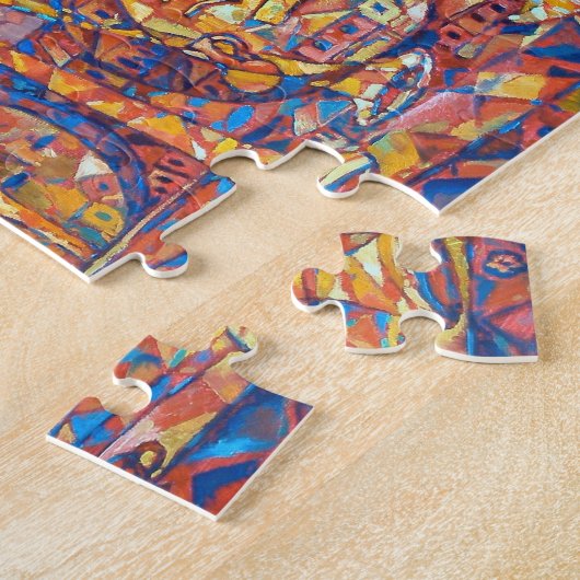 puzzle difficile d'instruments de musique (Côté)