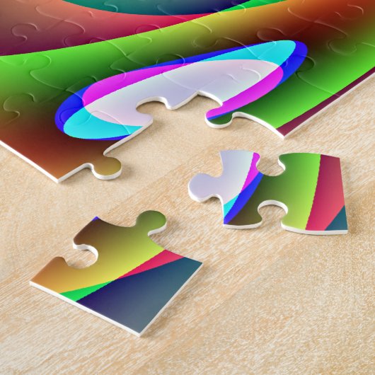 Puzzle difficile du vaisseau spatial Alien (Côté)