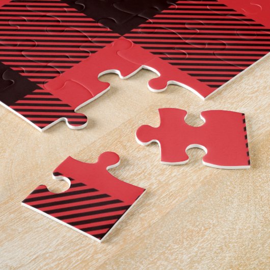 Puzzle difficile - Luminjack Plaid (Côté)