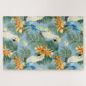Puzzle Difficile Plutôt Tropical Cockatoo Motif (Horizontal)