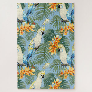 Puzzle Difficile Plutôt Tropical Cockatoo Motif