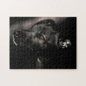 Puzzle Difficile Presque tous les Black Sweet Chien Puzzl (Horizontal)