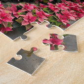 Puzzle Difficult Christmas Poinsettias 500 pieces (Côté)