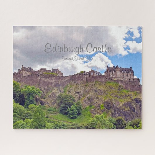 Puzzle Difficult Stewart / Stuart Clan's Edinburgh Castle (Horizontal)