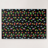 Puzzle Difficult to solve Christmas Lights (Horizontal)