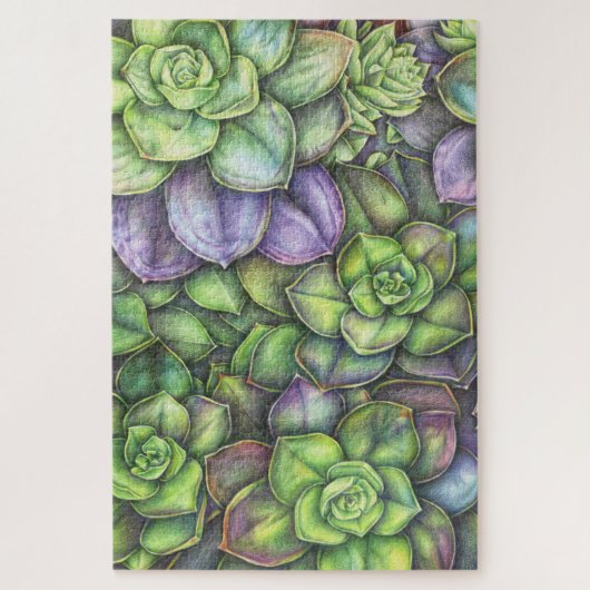 Puzzle d'illustration botanique (Vertical)