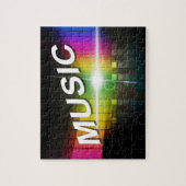 Puzzle d'illustration de musique (Vertical)