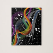 Puzzle d'illustration de musique (Vertical)