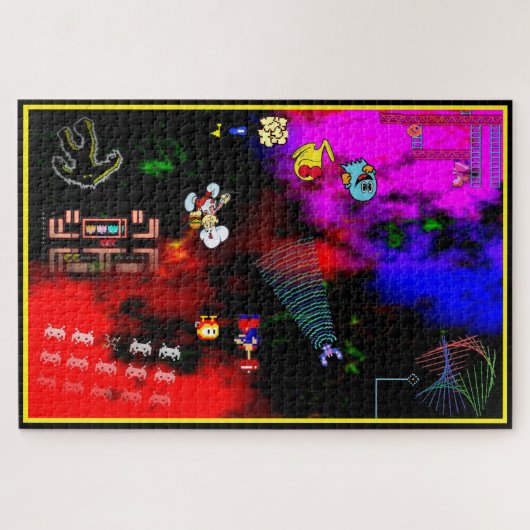 Puzzle d'images d'arcade classique (Horizontal)
