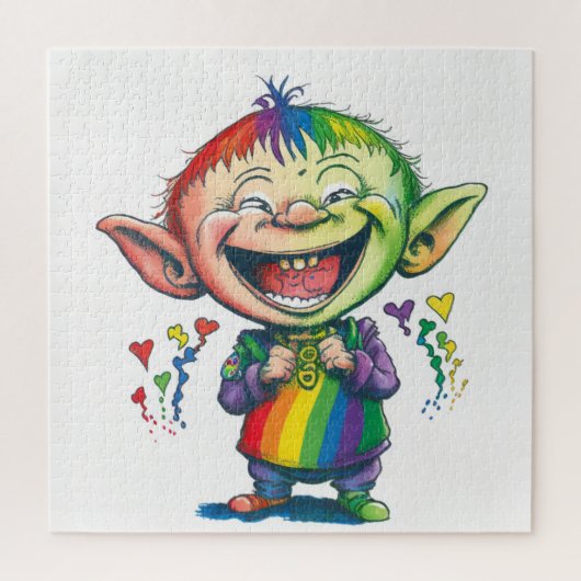 Puzzle d'Imaginaire Elf Imp Arc-en-ciel (Vertical)