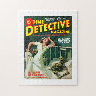 Puzzle Dime Detective Magazine (déc. 1948)