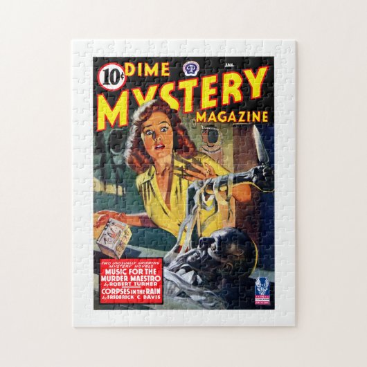 Puzzle Dime Mystery Magazine (Jan, 1943) (Vertical)