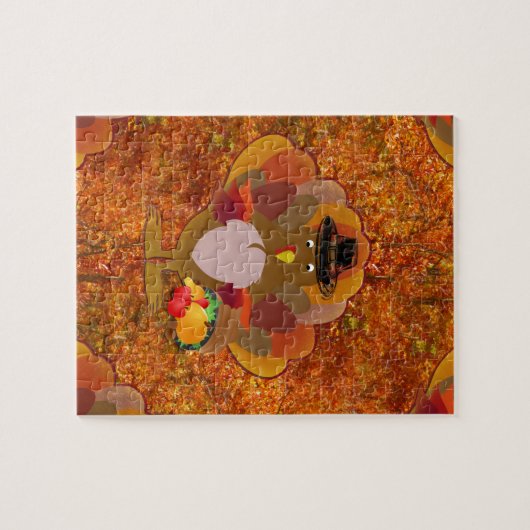 Puzzle dinde d'action de grâces (Horizontal)