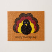 Puzzle Dinde de Thanksgiving (Horizontal)