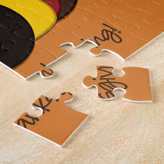 Puzzle Dinde de Thanksgiving (Côté)