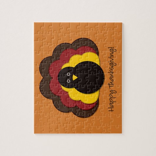 Puzzle Dinde de Thanksgiving (Vertical)