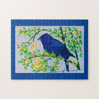 Puzzle d'Indigo Bunting