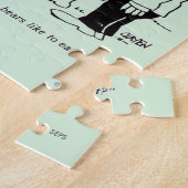 Puzzle Dîner des ours (Côté)