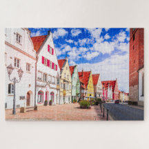 Dinkelsbuhl sur Romantic Road Allemagne Jigsaw Puz